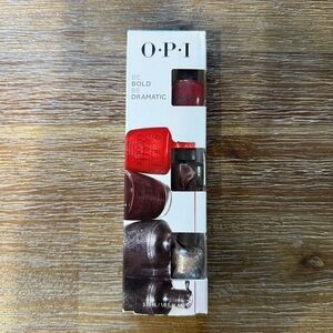 ✨NIB✨ OPI Be Bold Be Dramatic mini bottle variety box set